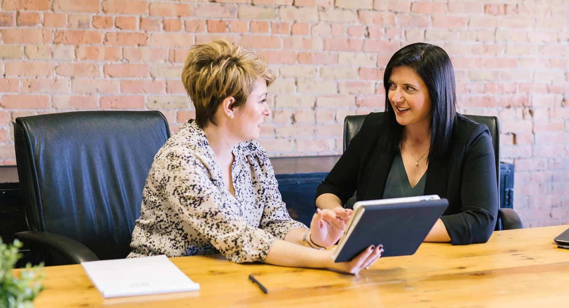 TalentSpark recruiter discussing unconventional hiring strategies with a business leader in Boise, Idaho